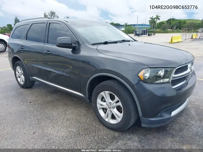 1D4RE2GG9BC653776 — 2011 Dodge Durango, photo 2 from IAAI 22.10.2026, Normal wear