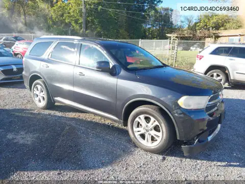 1C4RDJDG4DC693460 — 2013 Dodge Durango, Front end, before-repair photos