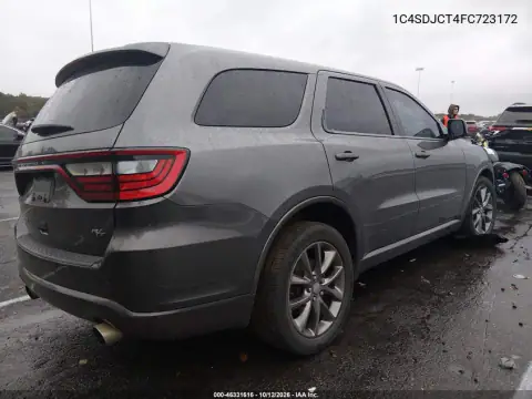 1C4SDJCT4FC723172 — 2015 Dodge Durango, ПЕРЕДНЯЯ ЧАСТЬ, фото до ремонта