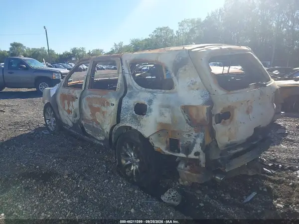 1C4RDJEG1GC422892 — 2016 Dodge Durango, photo 3 from IAAI, Complete burn