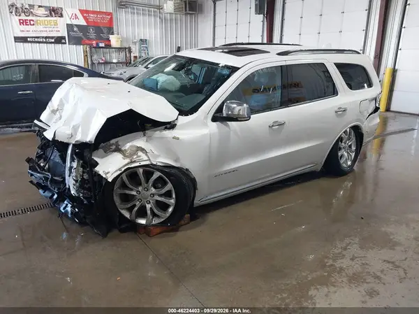 1C4RDJEG3GC416723 — 2016 Dodge Durango, photo 2 from IAAI, Front end
