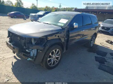 2016 Dodge Durango Citadel Anodized Platinum VIN 1C4RDJEG8GC460507 фото 3