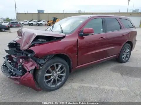 1C4RDJDGXHC638923 — 2017 Dodge Durango, photo 2 from IAAI 23.09.2026, Front end