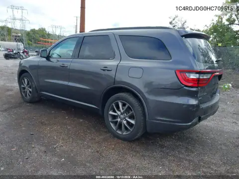 1C4RDJDG0HC709515 — 2017 Dodge Durango, фото 4 з IAAI, Передня й задня частини