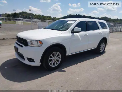 1C4RDJFGXLC205043 — 2020 Dodge Durango, foto 3 de IAAI 21.10.2026, Desgaste normal
