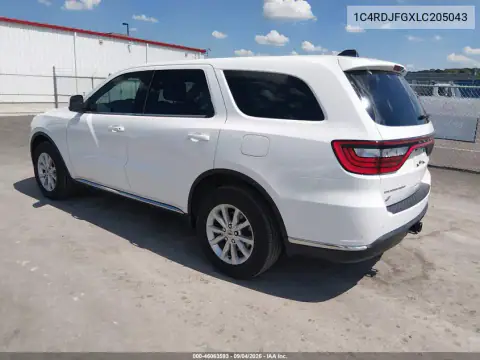 1C4RDJFGXLC205043 — 2020 Dodge Durango, foto 4 de IAAI 21.10.2026, Desgaste normal