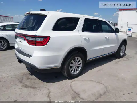 1C4RDJFGXLC205043 — 2020 Dodge Durango, foto 5 de IAAI 21.10.2026, Desgaste normal
