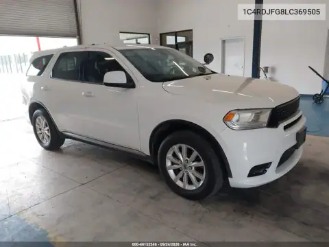 1C4RDJFG8LC369505 — 2020 Dodge Durango, Desgaste normal, fotos antes de reparar