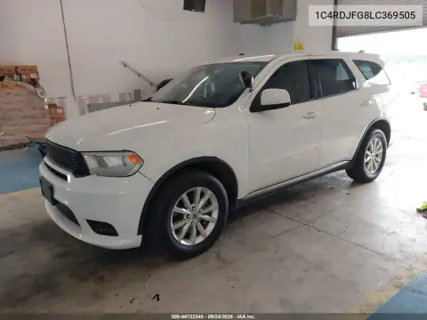 1C4RDJFG8LC369505 — 2020 Dodge Durango, zdjęcie 3 z IAAI 20.10.2026, Normalne zużycie