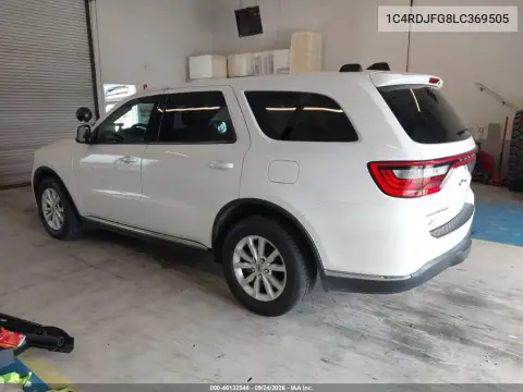 1C4RDJFG8LC369505 — 2020 Dodge Durango, zdjęcie 4 z IAAI 20.10.2026, Normalne zużycie