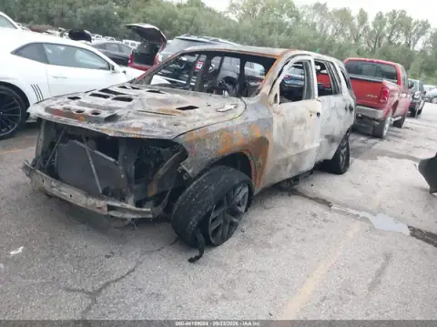 1C4SDJGJ3LC283837 — 2020 Dodge Durango, photo 2 from IAAI, Complete burn