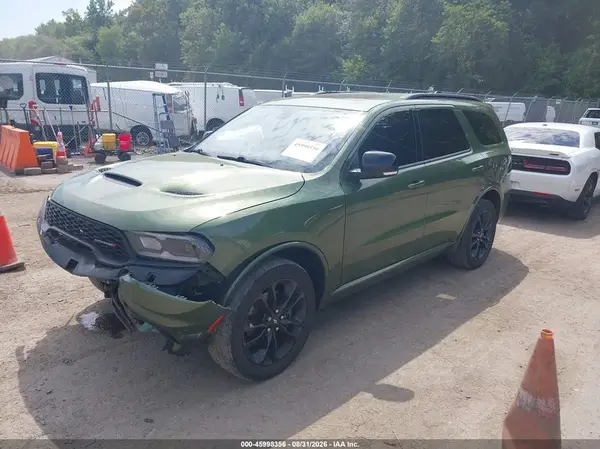 1C4RDJDG4MC627362 — 2021 Dodge Durango, photo 2 from IAAI 14.10.2026, Front end