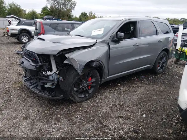1C4SDJLT9MC883965 — 2021 Dodge Durango, photo 2 from IAAI, Left front
