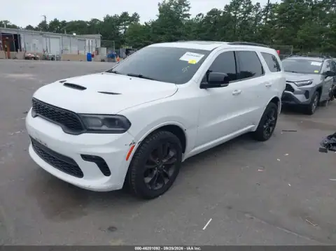 1C4RDJDG4MC644629 — 2021 Dodge Durango, photo 2 from IAAI, Front and rear