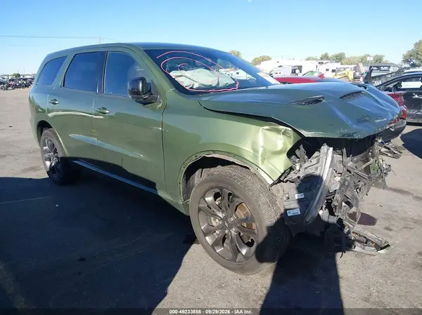 1C4RDJDG6MC837302 — 2021 Dodge Durango, Front end (Front End), before-repair photos