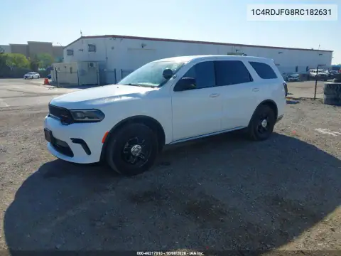 1C4RDJFG8RC182631 — 2024 Dodge Durango, photo 3 from IAAI 29.10.2026, Normal wear
