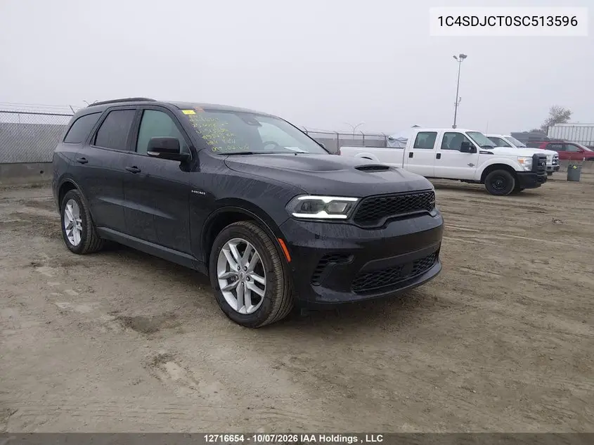2025 Dodge Durango R/T VIN 1C4SDJCT0SC513596 фото 2