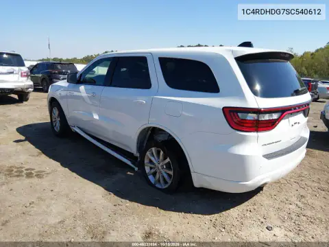 1C4RDHDG7SC540612 — 2025 Dodge Durango, foto 3 de IAAI 28.10.2026, Lado izquierdo