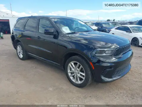 1C4RDJDG4TC175380 — 2026 Dodge Durango, Задняя часть справа, фото до ремонта