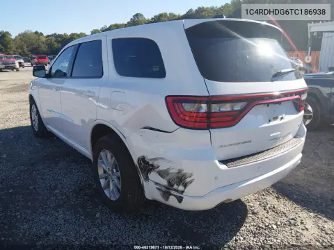 2026 Dodge Durango Gt Rwd VIN 1C4RDHDG6TC186938 фото 4