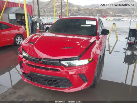 ZACPDFCW0R3A09754 — 2024 Dodge Hornet, ფოტო 3, IAAI, წინა ნაწილი