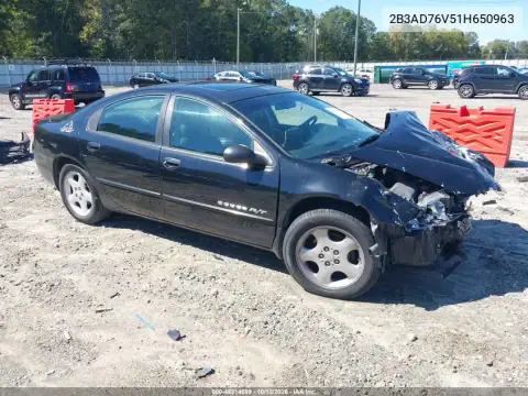 2B3AD76V51H650963 — 2001 Dodge Intrepid, Przód, zdjęć przed naprawą