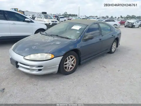 2B3HD46R92H246761 — 2002 Dodge Intrepid, фото 2 с аукциона IAAI 20.10.2026, Естественный износ