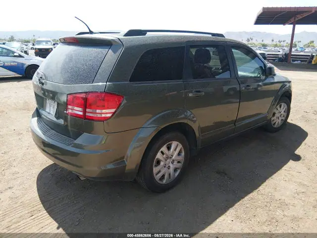 2017 Dodge JOURNEY SE VIN 3C4PDCAB6HT551245 фото 4