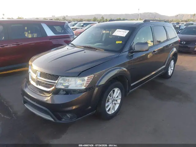 3C4PDCBGXHT509980 — 2017 Dodge Journey SXT, фото 2 с аукциона IAAI 29.09.2026, Передняя часть