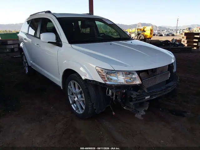 3C4PDCBG8HT705691 — 2017 Dodge Journey SXT, Передняя и задняя части (Front & Rear), фото до ремонта
