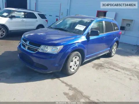 3C4PDCAB5CT344824 — 2012 Dodge Journey, zdjęcie 3 z IAAI, Normalne zużycie