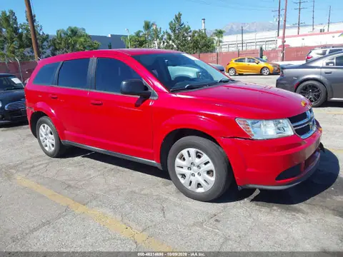 3C4PDCAB5FT670496 — 2015 Dodge Journey, Задня частина, фото до ремонту