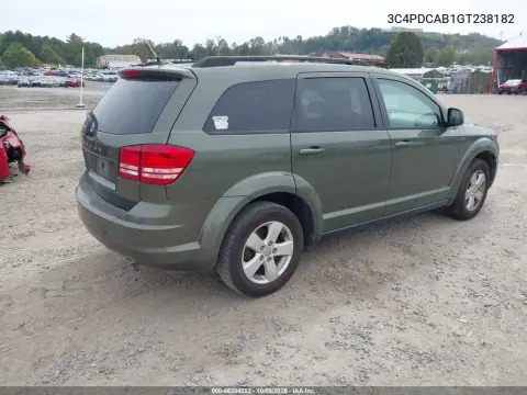 2016 Dodge Journey Se VIN 3C4PDCAB1GT238182 фото 4
