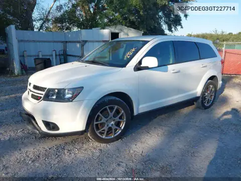 2016 Dodge Journey R/T VIN 3C4PDDEG3GT227714 фото 3