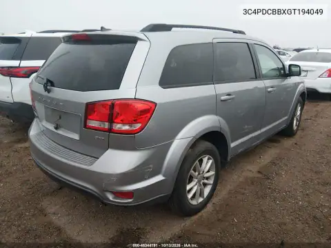 3C4PDCBBXGT194049 — 2016 Dodge Journey, zdjęcie 5 z IAAI 20.10.2026, Normalne zużycie