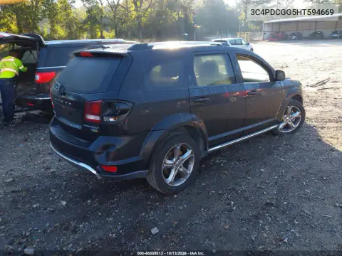 2017 Dodge Journey Crossroad Plus VIN 3C4PDCGG5HT594669 фото 5