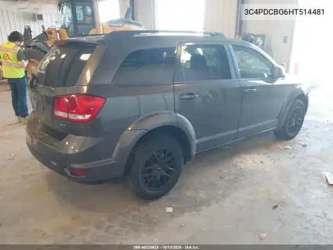 3C4PDCBG6HT514481 — 2017 Dodge Journey, фото 5 с аукциона IAAI, Передняя часть