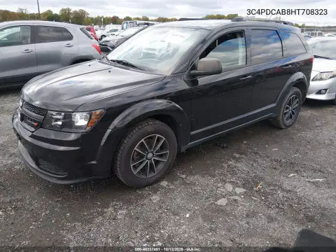 2017 Dodge Journey Se VIN 3C4PDCAB8HT708323 фото 3