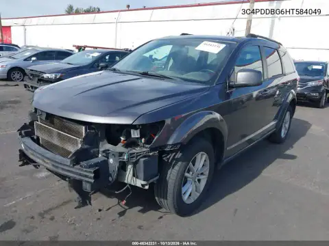 3C4PDDBG6HT584049 — 2017 Dodge Journey, фото 2 с аукциона IAAI, Передняя часть
