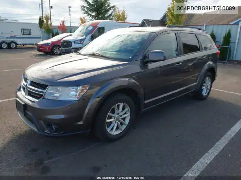 3C4PDCBG8HT510089 — 2017 Dodge Journey, foto 3 de IAAI, Lado derecho