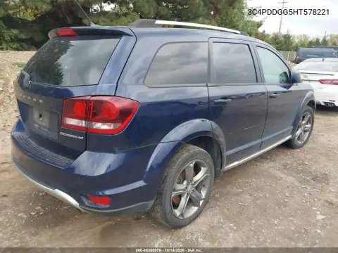 3C4PDDGG5HT578221 — 2017 Dodge Journey, zdjęcie 4 z IAAI, Zalanie