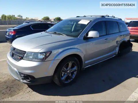 3C4PDCGG0HT555424 — 2017 Dodge Journey, фото 3 с аукциона IAAI, задняя часть слева