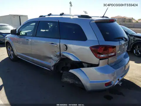 3C4PDCGG0HT555424 — 2017 Dodge Journey, фото 4 с аукциона IAAI, задняя часть слева