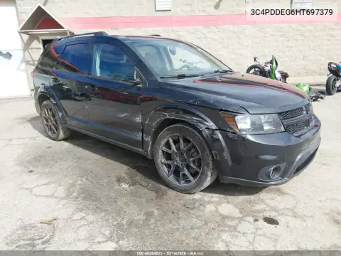 3C4PDDEG6HT697379 — 2017 Dodge Journey, Right side, before-repair photos