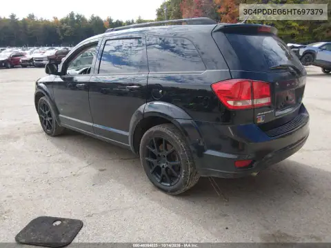 3C4PDDEG6HT697379 — 2017 Dodge Journey, фото 4 з IAAI, Правий бік