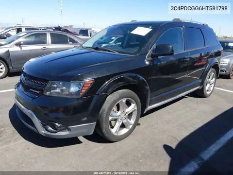 3C4PDCGG6HT581798 — 2017 Dodge Journey, фото 3 с аукциона IAAI, Естественный износ