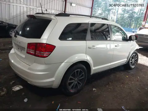 3C4PDCAB3JT520783 — 2018 Dodge Journey, zdjęcie 4 z IAAI, Przód