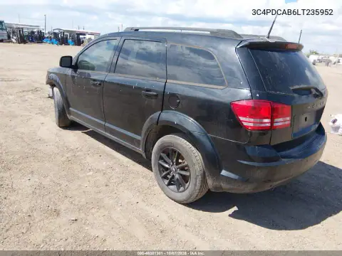2020 Dodge Journey Se Value VIN 3C4PDCAB6LT235952 фото 3