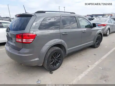 3C4PDCAB3LT262655 — 2020 Dodge Journey, фото 5 з IAAI, Передня частина