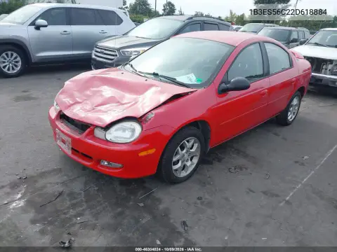 2002 Dodge Neon Sxt VIN 1B3ES56C22D618884 фото 3